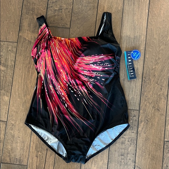 NWT Longitude Scoop Front/Back One-Piece, 24 - Picture 1 of 10